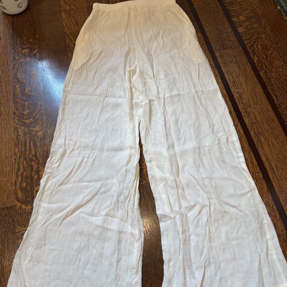 NWT Ruby and Jenna Cream Textured Woven SET Size Medium - Picture 4 of 8